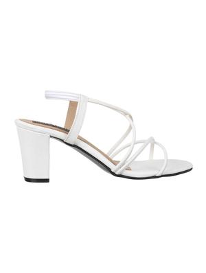 white back strap sandals - 16290313 - Standard Image - 2