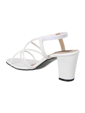 white back strap sandals - 16290313 - Standard Image - 3