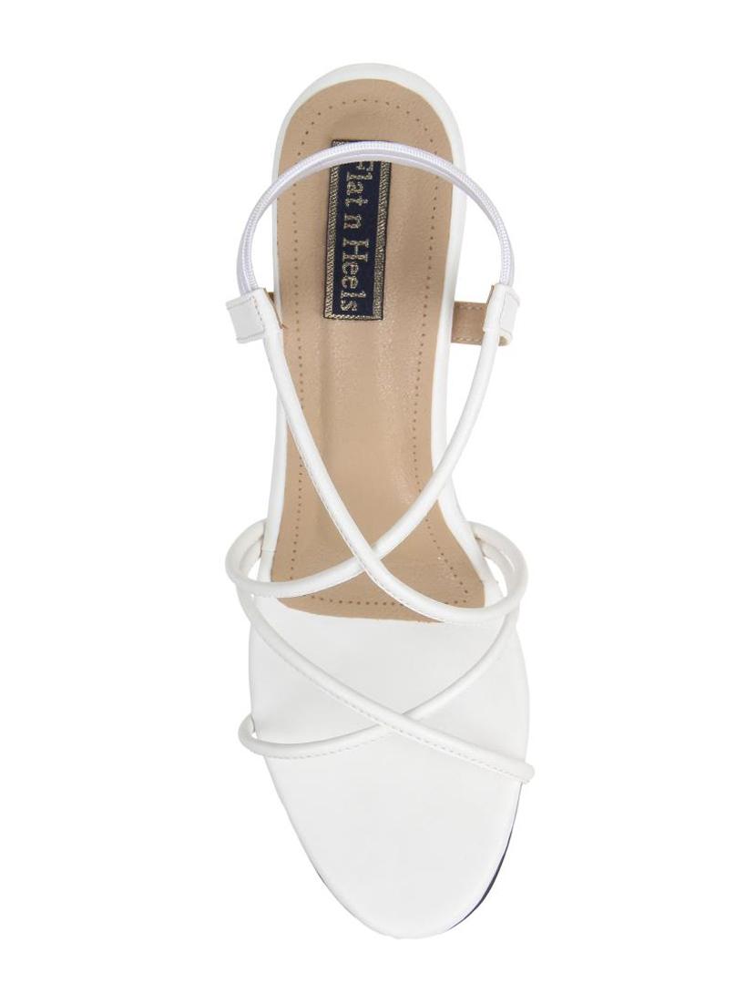 white back strap sandals - 16290313 - Zoom Image - 4