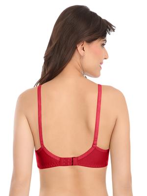 bow patch solid bra - 16291480 - Standard Image - 3