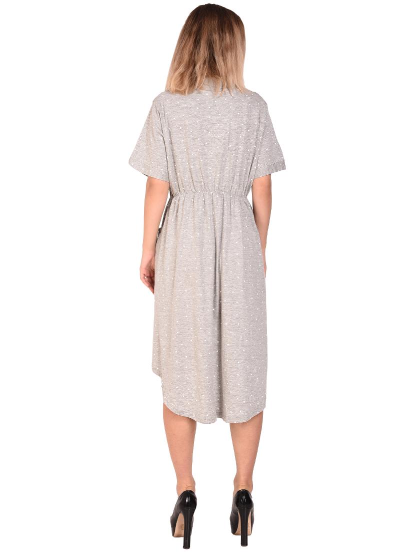 pocket patch heart print sleepshirt - 16292059 - Zoom Image - 3