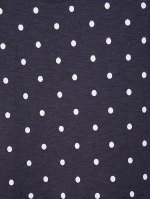 ruffle detail graphic print a-line dress - 16292087 - Standard Image - 4
