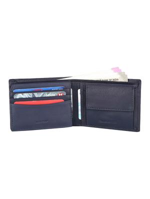 navy blue leather wallet - 16293643 - Standard Image - 3