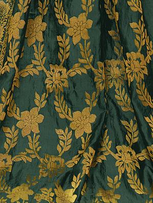 embroidered unstitched churidaar suit - 16293722 - Standard Image - 3