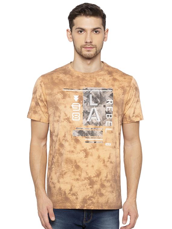 orange washed tshirt - 16294068 - Zoom Image - 1