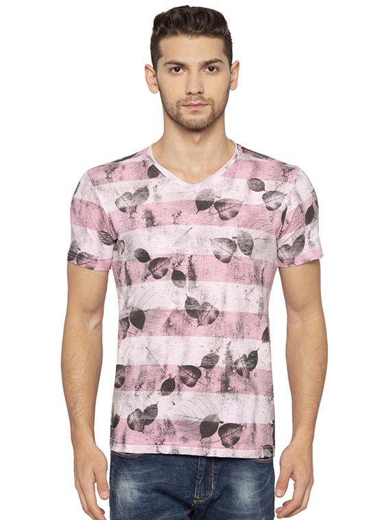 pink all over print tshirt - 16294075 - Zoom Image - 1