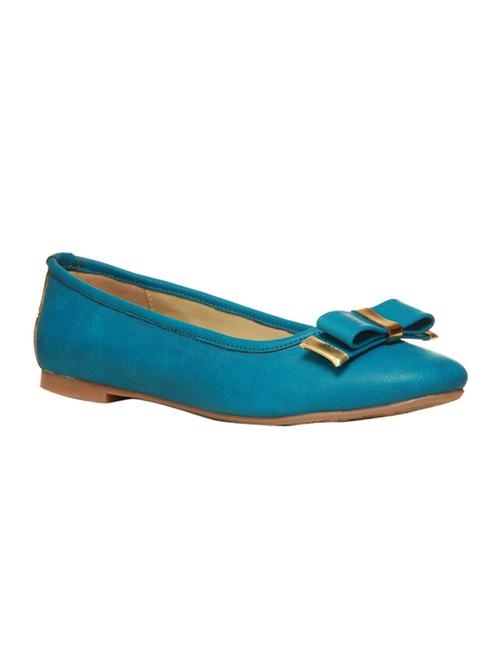 blue slip on ballerinas - 16294403 - Very Small Image - 1