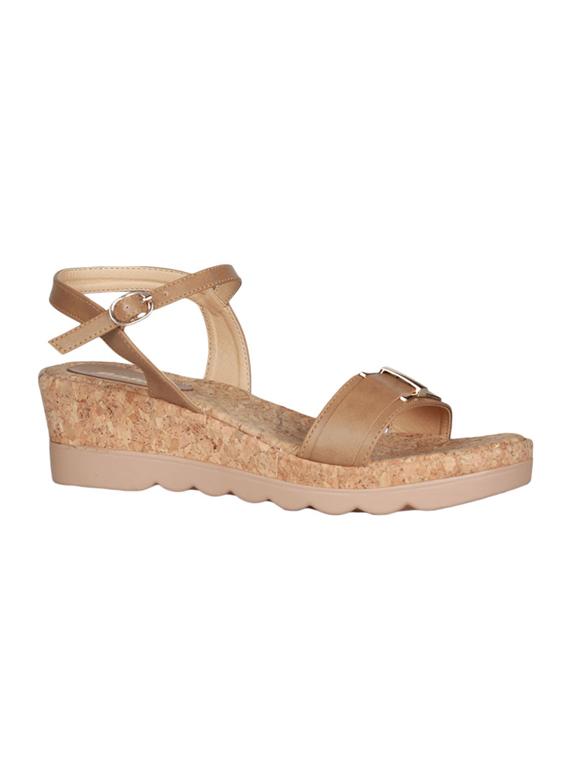 brown back strap wedges - 16294537 - Zoom Image - 1