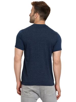 blue solid tshirt - 16296174 - Standard Image - 3