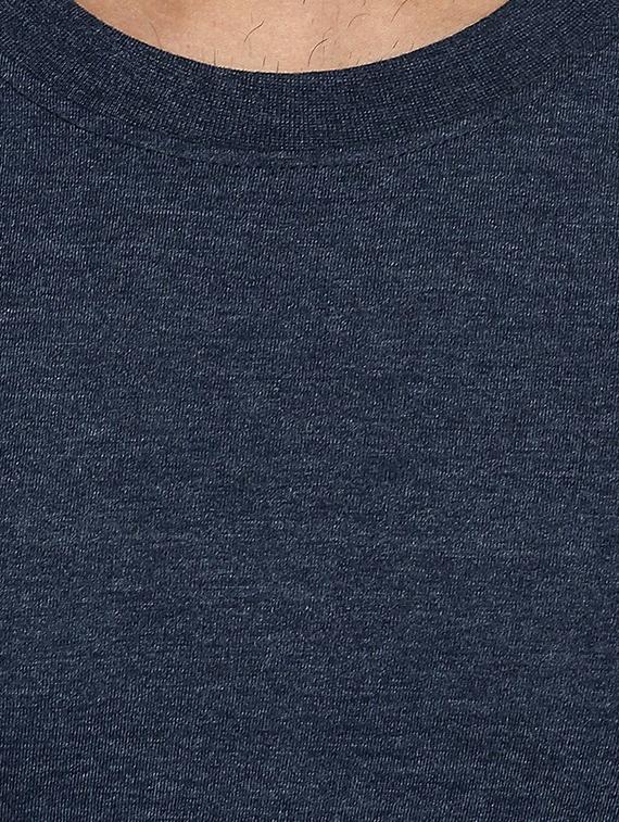 blue solid tshirt - 16296174 - Zoom Image - 4