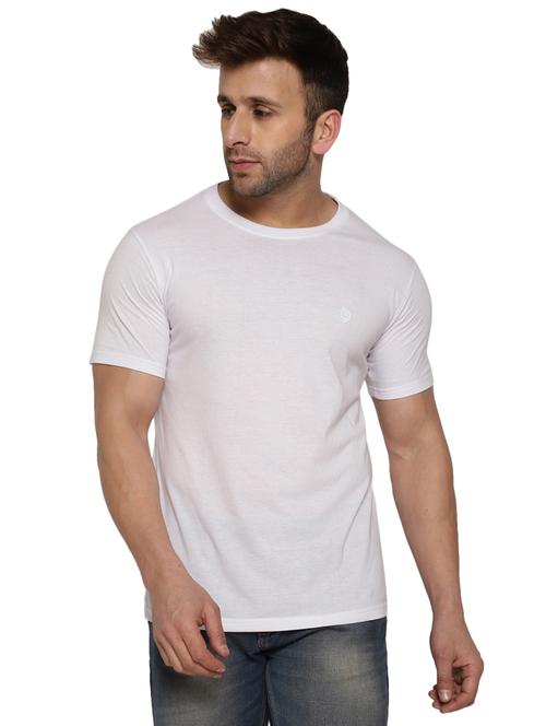 white solid tshirt - 16296185 - Standard Image - 1