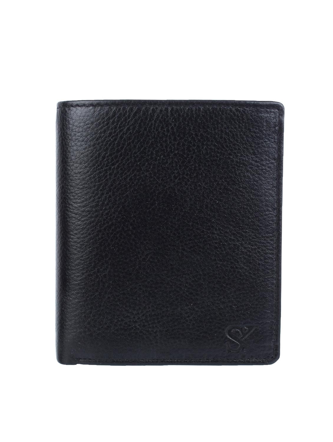 black leather wallet - 16296530 - Zoom Image - 1