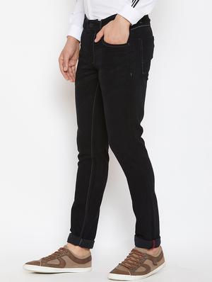 black denim plain jeans - 16298294 - Standard Image - 2
