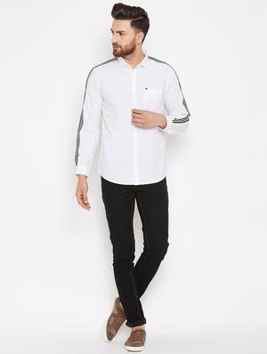 black denim plain jeans - 16298294 - Standard Image - 4