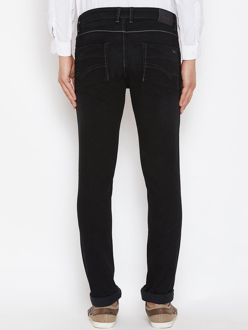 black denim plain jeans - 16298294 - Zoom Image - 3