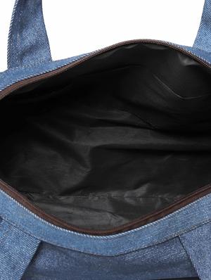 blue canvas dufflebag - 16298443 - Standard Image - 3