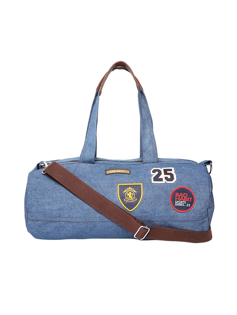 blue canvas dufflebag - 16298443 - Zoom Image - 1
