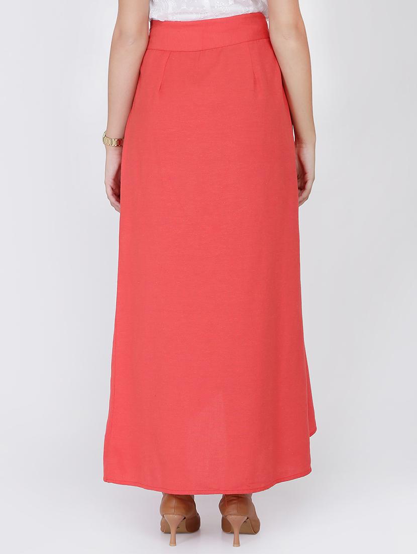 high rise overlap asymmetric skirt - 16298450 - Zoom Image - 3