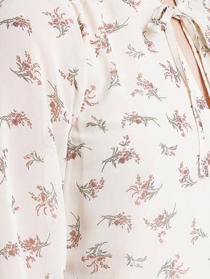 ruffle trim floral maxi dress - 16298792 - Standard Image - 5
