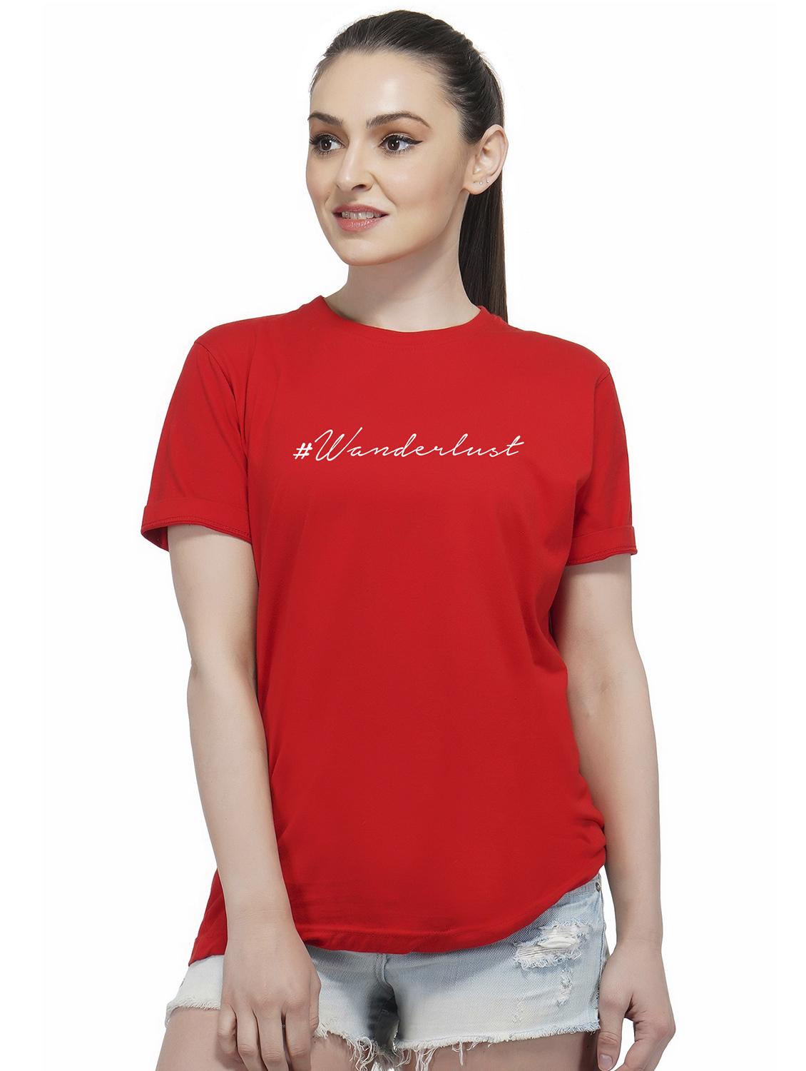 crew neck letter print tee - 16298896 - Zoom Image - 1