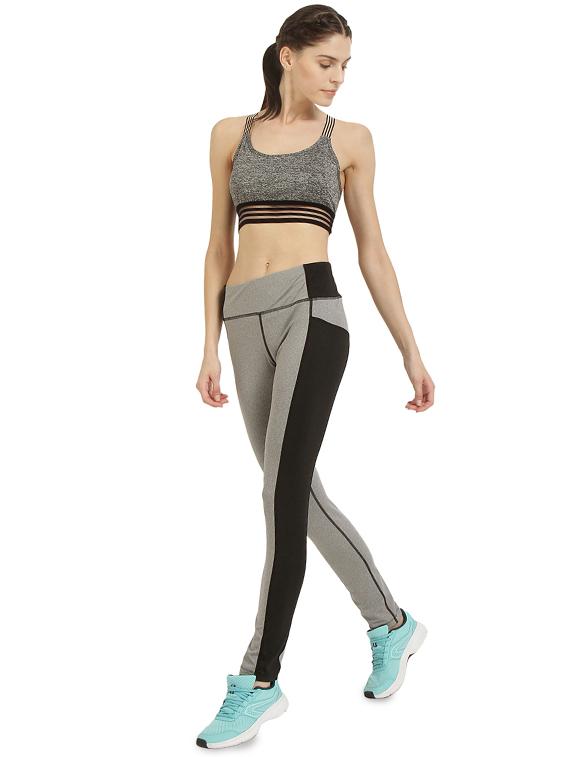 stitch detail color block yoga pant - 16298970 - Zoom Image - 4