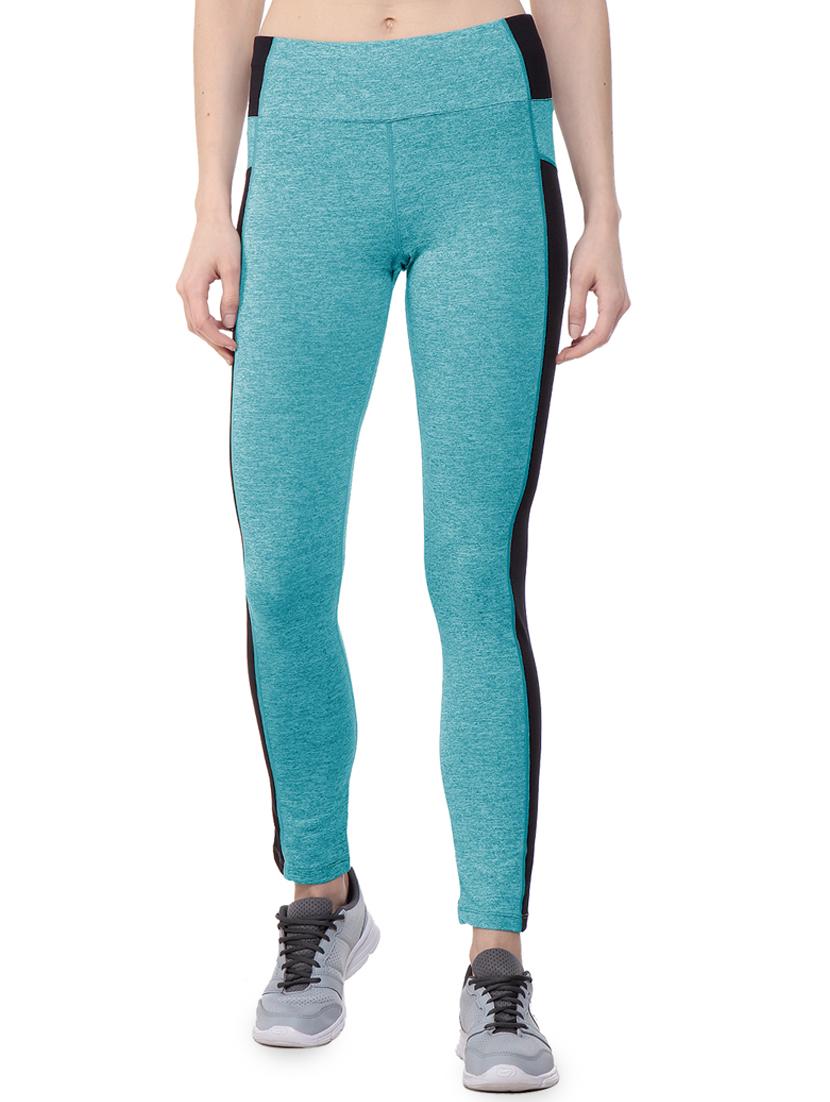 stitch detail color block yoga pant - 16298972 - Zoom Image - 1