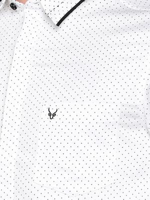 white slim fit casual shirt - 16299009 - Standard Image - 5