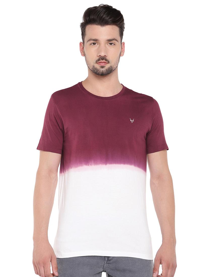 white regular fit tie & dye t-shirt - 16299095 - Zoom Image - 1