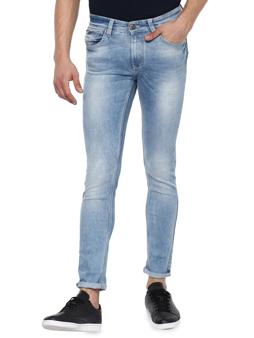 blue light washed jeans - 16300208 - Zoom Image - 1