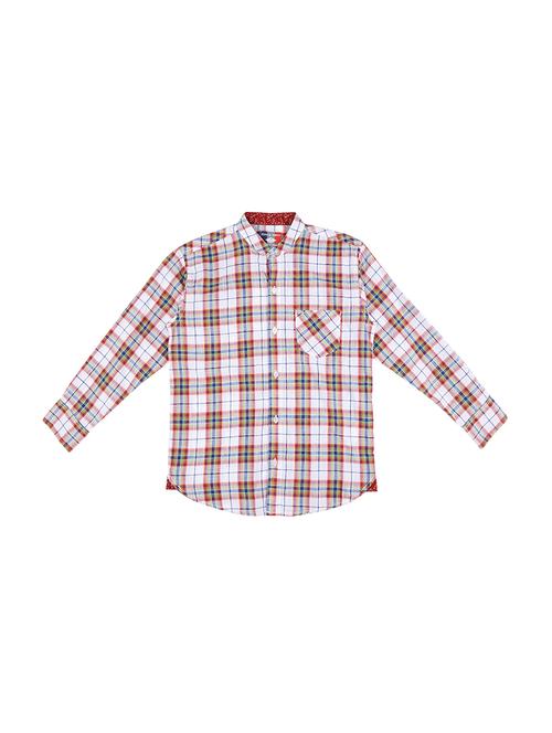pocket patch checkered shirt - 16300627 - Standard Image - 1