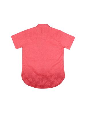 red cotton shirt - 16300674 - Standard Image - 2