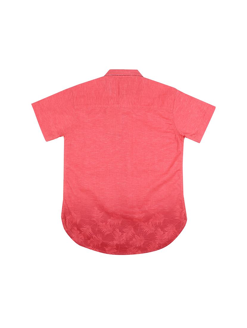 red cotton shirt - 16300674 - Zoom Image - 2