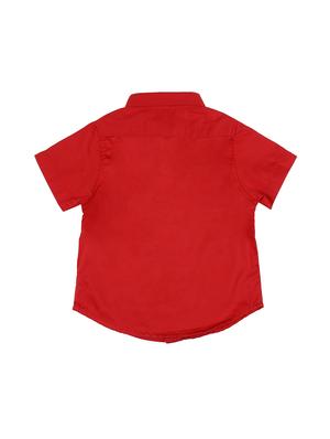 short sleeved solid shirt - 16300687 - Standard Image - 2
