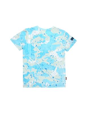 light blue cotton tshirt - 16300770 - Standard Image - 2