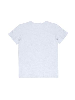 round neck graphic print t-shirt - 16300775 - Standard Image - 2