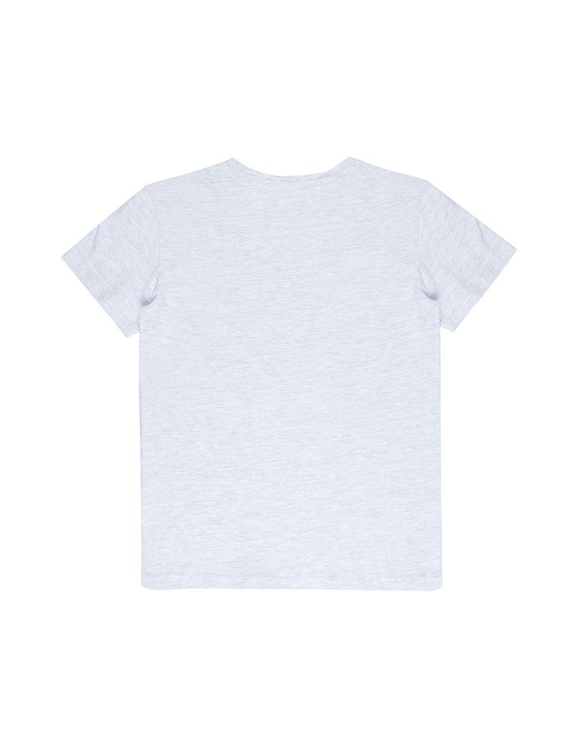 round neck graphic print t-shirt - 16300775 - Zoom Image - 2