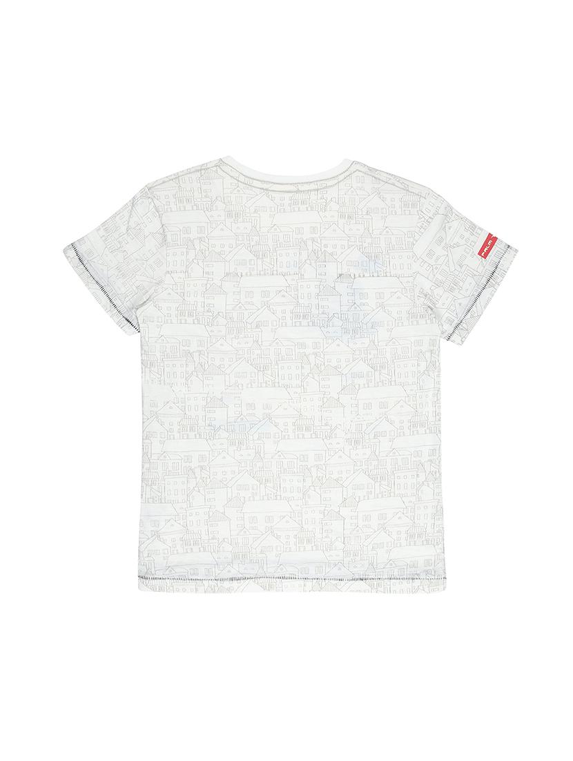 round neck quirky print t-shirt - 16300831 - Zoom Image - 2