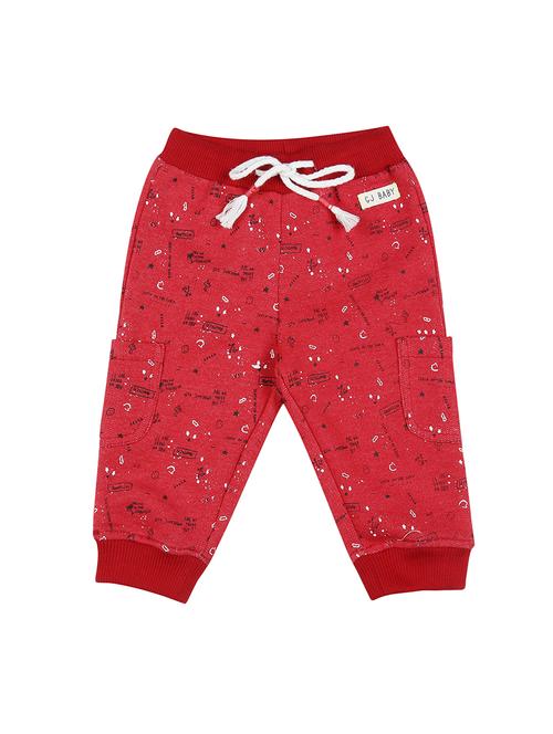 red cotton blend three fourth - 16300879 - Standard Image - 1