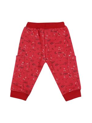 red cotton blend three fourth - 16300879 - Standard Image - 2
