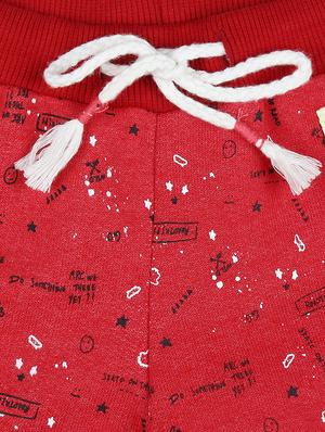 red cotton blend three fourth - 16300879 - Standard Image - 3