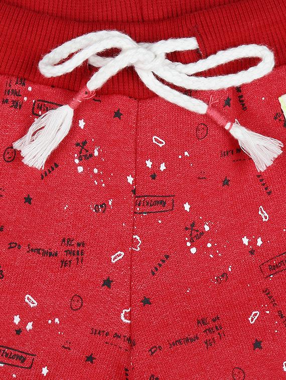 red cotton blend three fourth - 16300879 - Zoom Image - 3