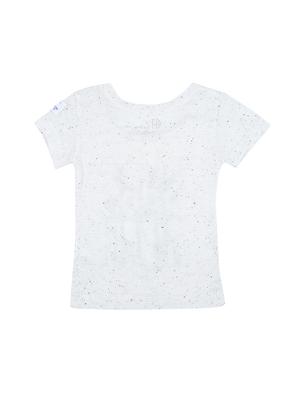 white cotton blend graphic t-shirt - 16300898 - Standard Image - 2