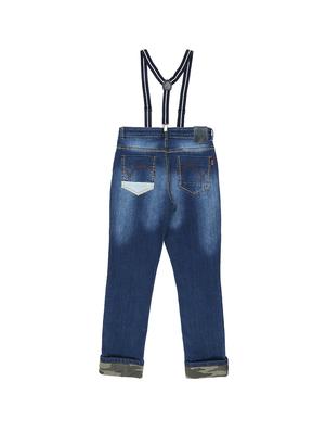 stone washed distressed jeans - 16300968 - Standard Image - 2