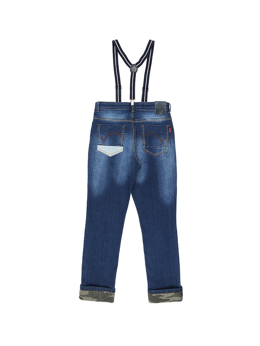 stone washed distressed jeans - 16300968 - Zoom Image - 2