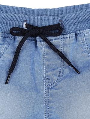 blue denim washed three fourth - 16300979 - Standard Image - 3