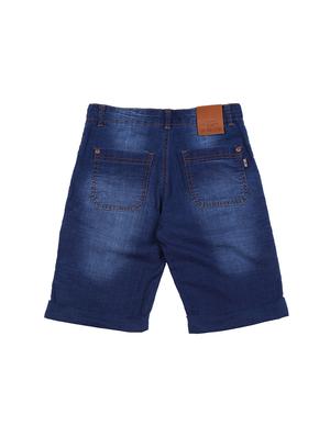 dark blue denim three fourth - 16301018 - Standard Image - 2