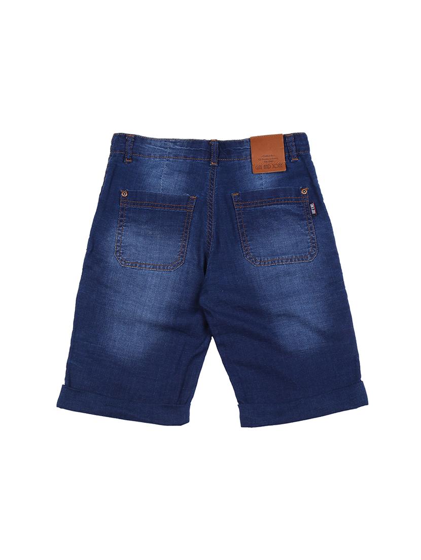 dark blue denim three fourth - 16301018 - Zoom Image - 2