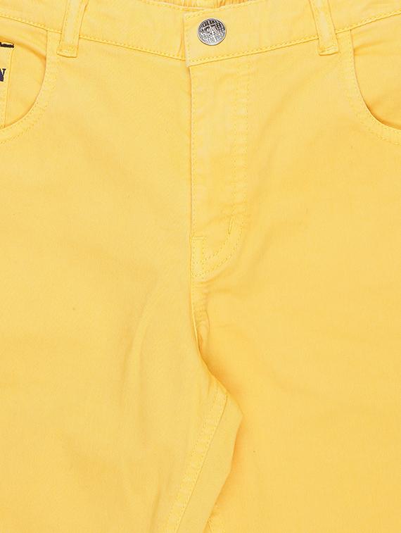 yellow denim three fourth - 16301027 - Zoom Image - 3