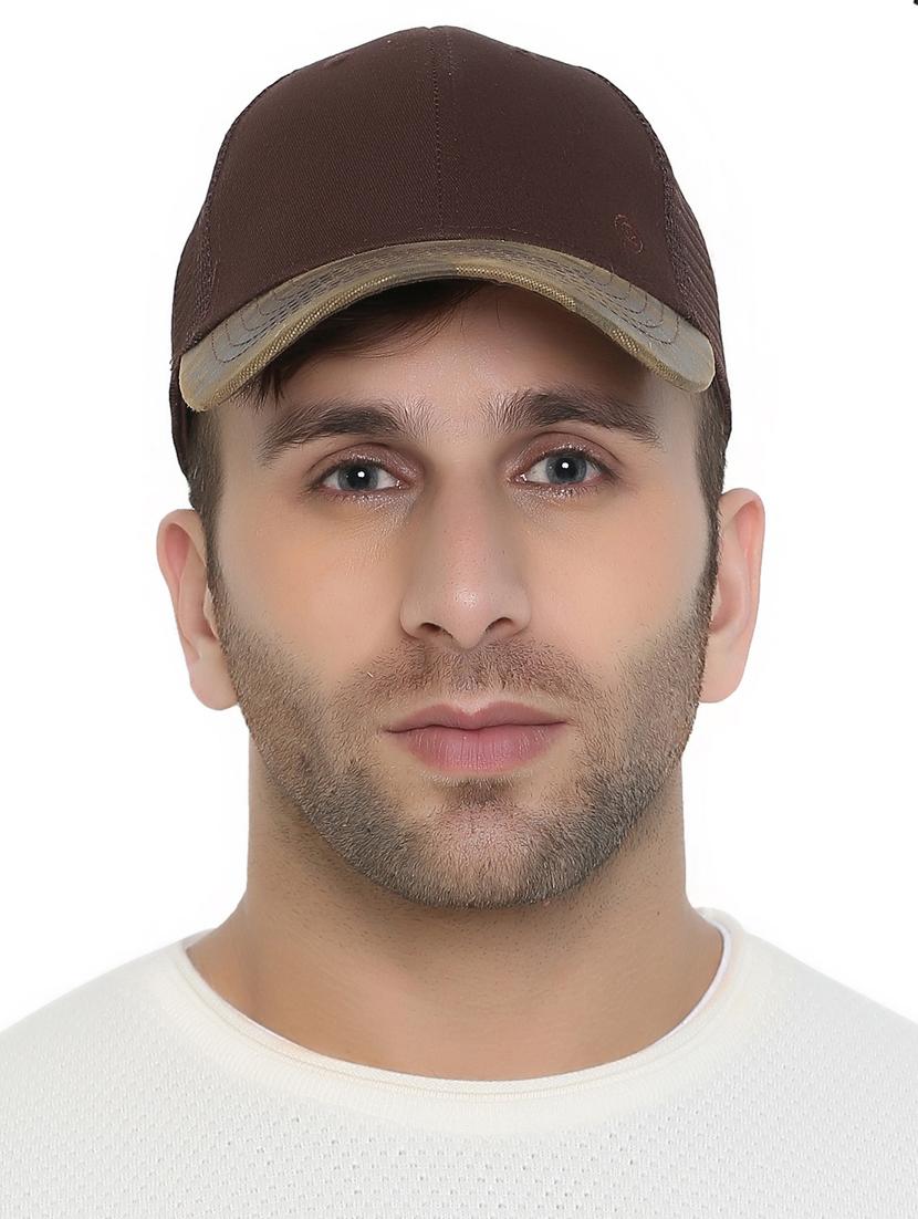 brown cotton cap - 16301442 - Zoom Image - 1