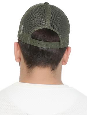 green cotton cap - 16301443 - Standard Image - 2
